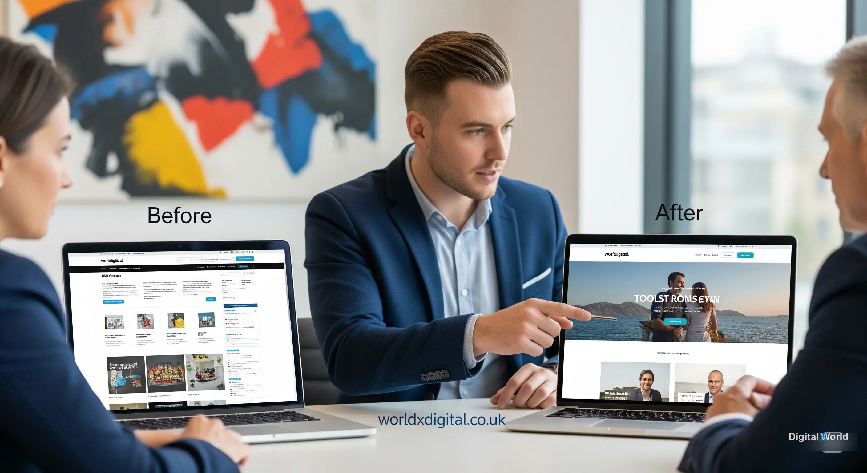 World X Digital - Professional website design services for Exeter and Southwest UK businesses