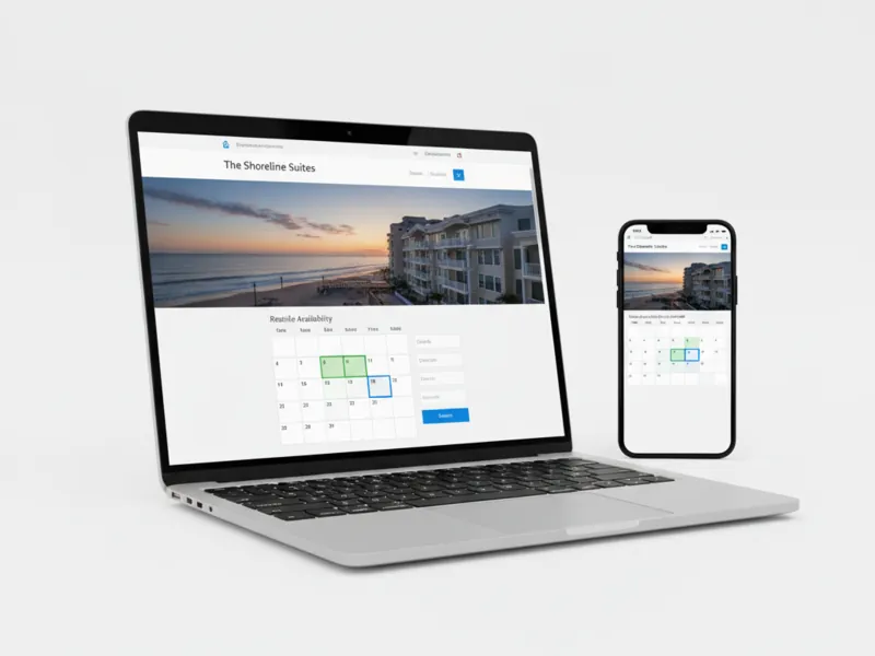 Devon restaurant website with table booking system