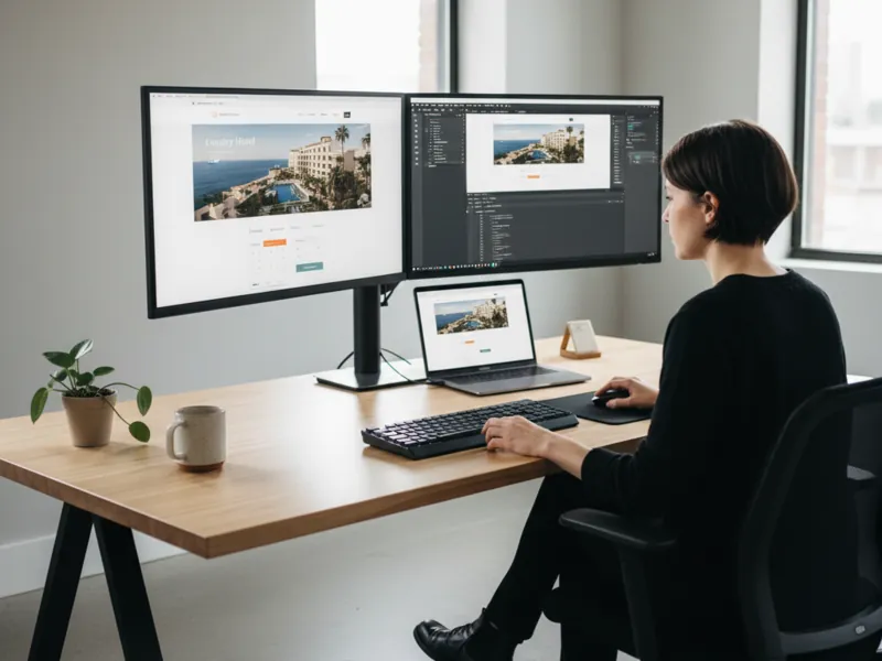 Torquay hotel website with booking engine